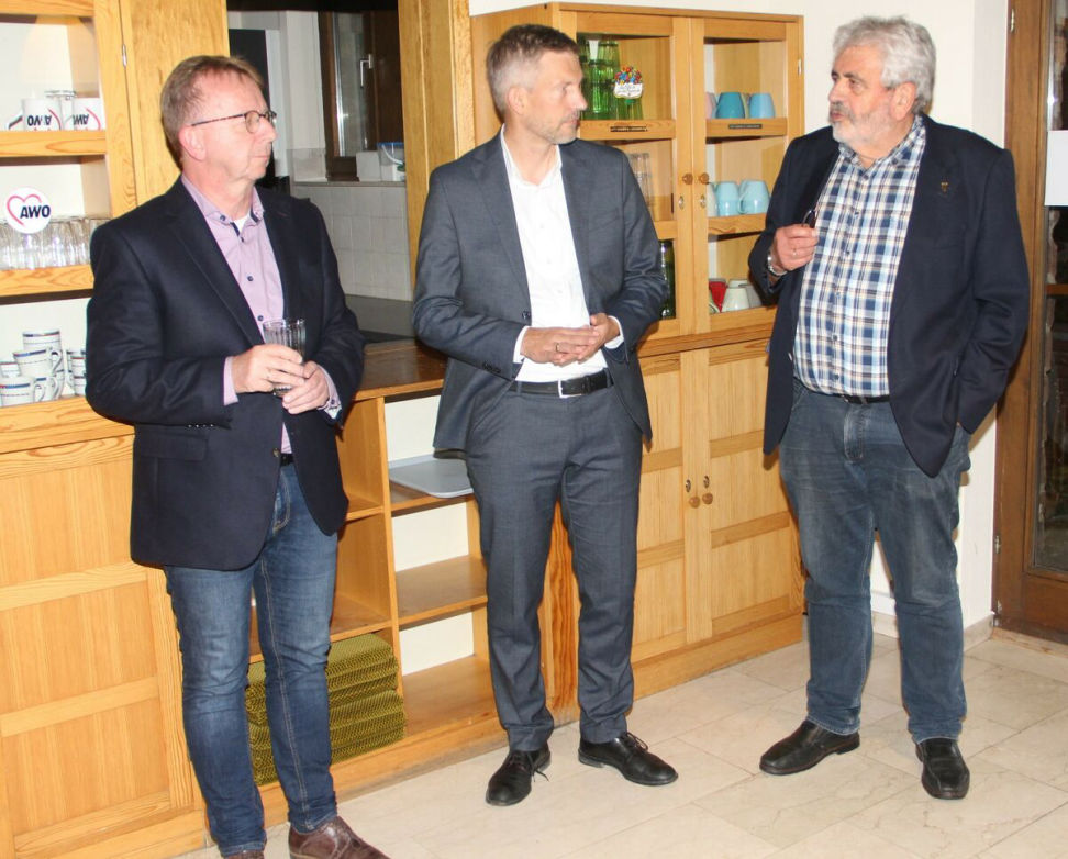 Bürgermeister Schmutz bei der SPD Ladenburg