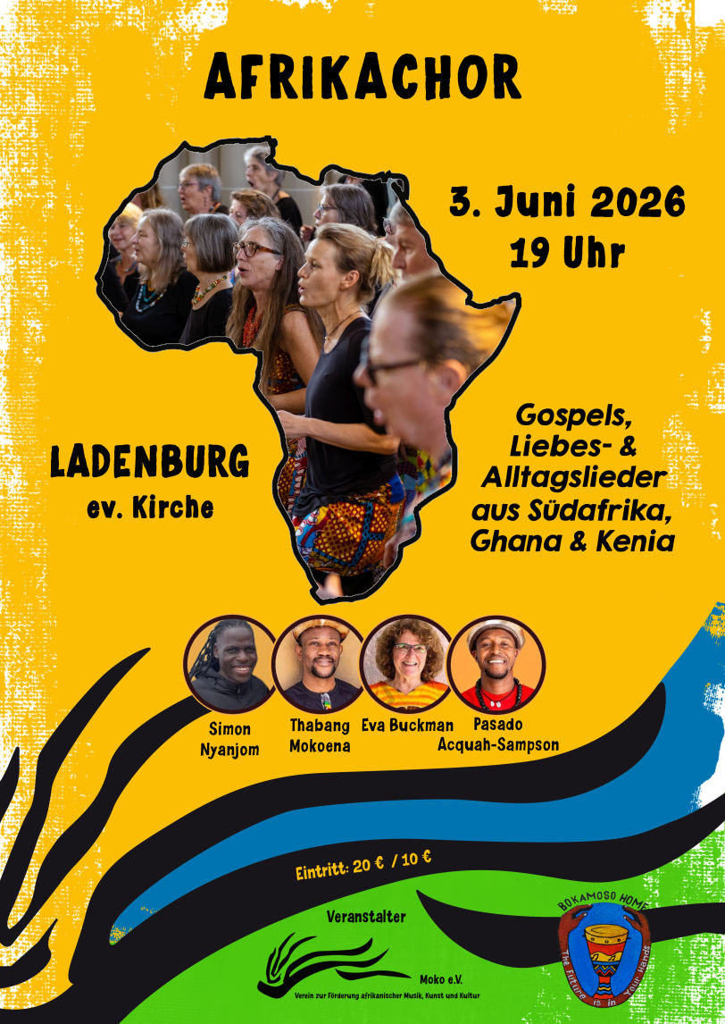 Plakat Afrikakonzert