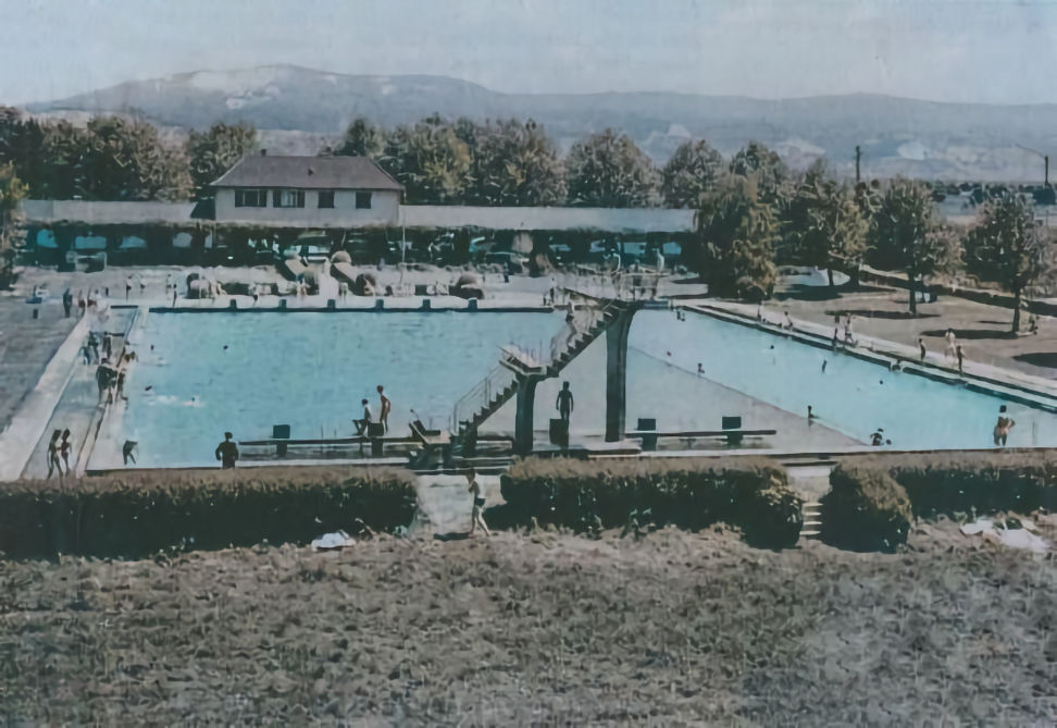 Erstes Ladenburger Freibad ca. 1937