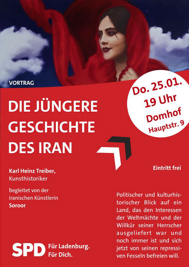 Plakat: Die jüngere Geschichte des Iran